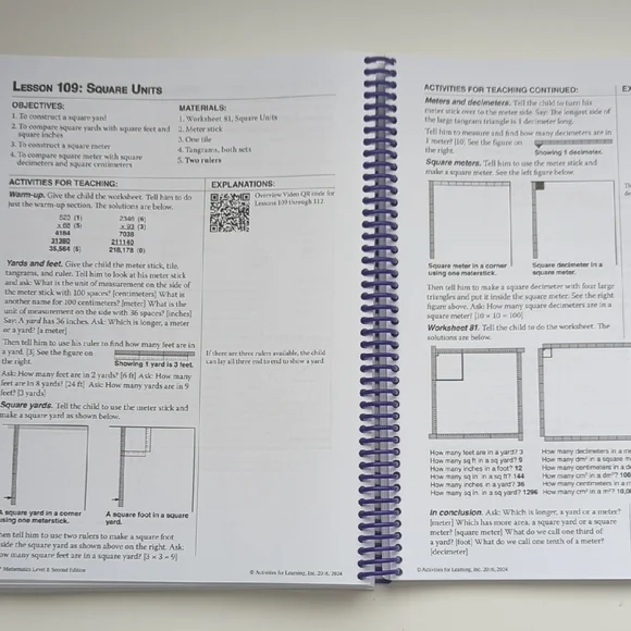 Level E Lessons Book - Blue - Picture 5 of 8